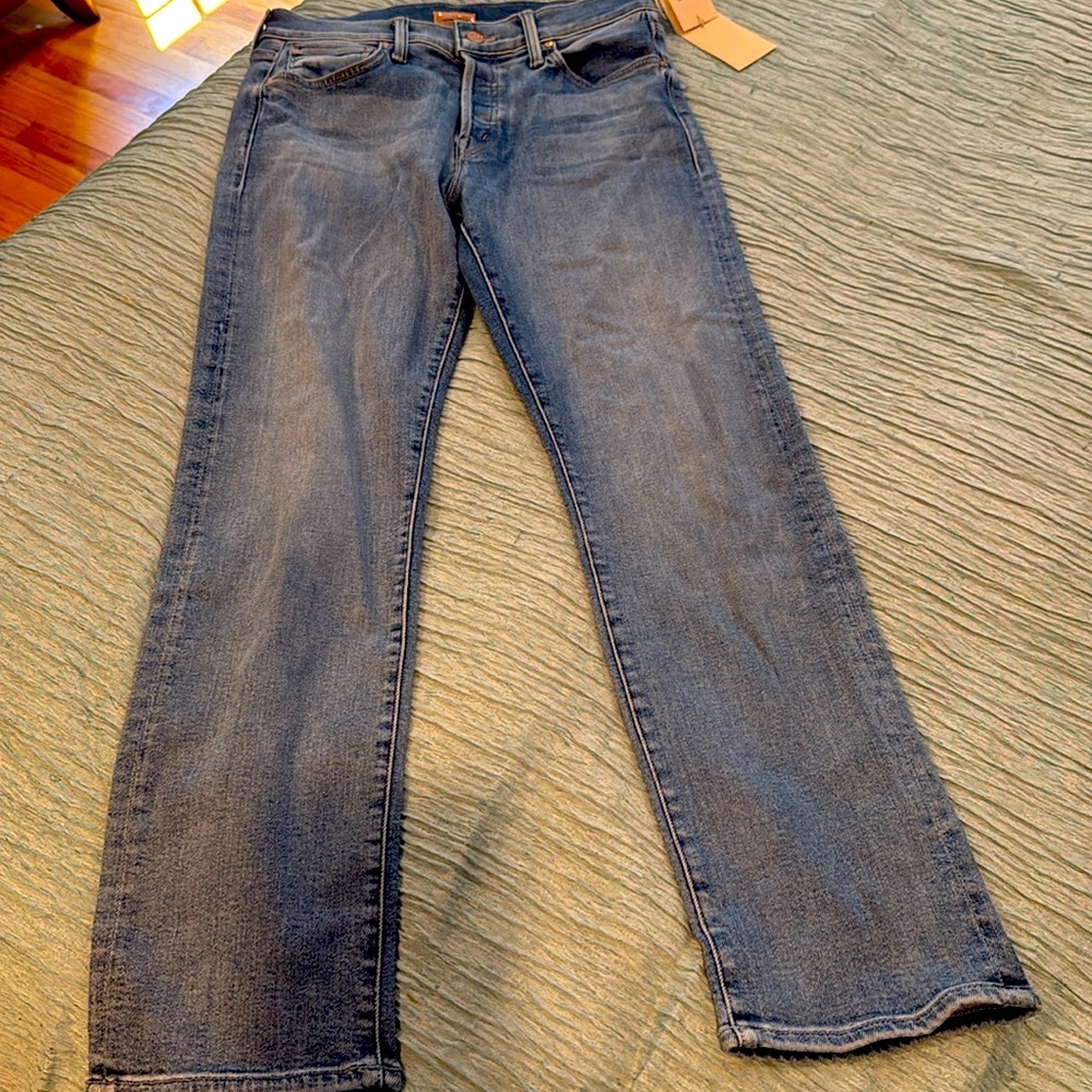 Mother Mid Rise Hiker Hover size 27 NWT